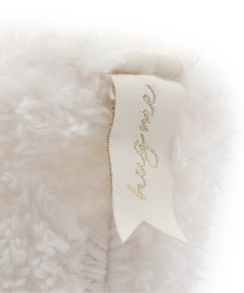 apres les cours（アプレレクール）の「もこもこファーブーティー（ベビーシューズ/ベビーソックス・キッズ・アイボリー/ブラック・12）」の7枚目の写真