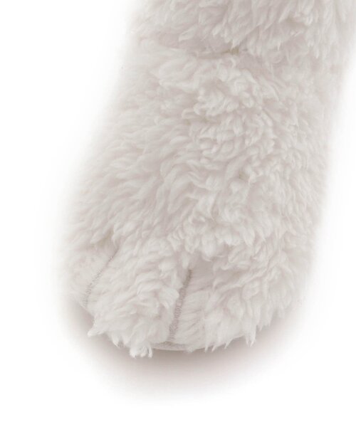 apres les cours（アプレレクール）の「もこもこファーブーティー（ベビーシューズ/ベビーソックス・キッズ・アイボリー/ブラック・12）」の15枚目の写真
