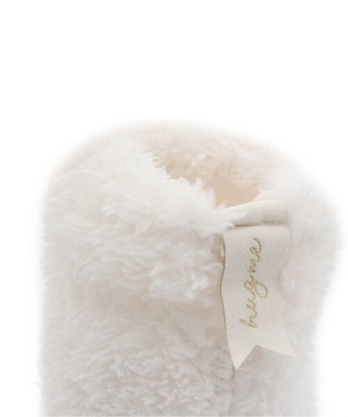 apres les cours（アプレレクール）の「もこもこファーブーティー（ベビーシューズ/ベビーソックス・キッズ・アイボリー/ブラック・12）」の16枚目の写真