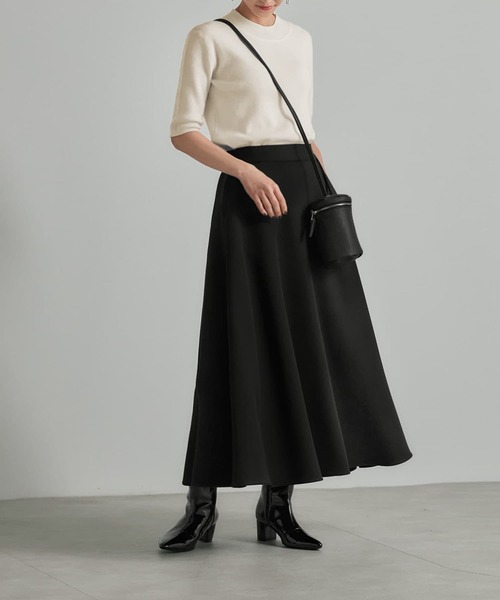STYLE DELI(スタイルデリ)の「ソフトタッチ◆5分袖ハイネックトップス(ニット/セーター・レディース・ブラウン系その他/ブルー/ブラック/オフホワイト/ライトブラウン/レッド・FREE)」の20枚目の写真