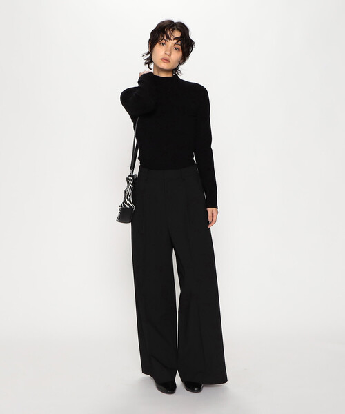 COMME CA ISM（コムサイズム）の「ベーシック　細リブ　ハイネックニット（ニット/セーター・レディース・ホワイト/ライトグレー/ブラック/ブルー・MEDIUM/LARGE）」の22枚目の写真