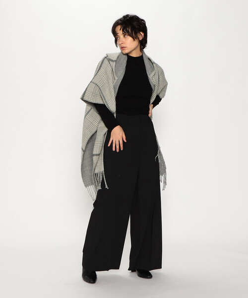 COMME CA ISM（コムサイズム）の「ベーシック　細リブ　ハイネックニット（ニット/セーター・レディース・ホワイト/ライトグレー/ブラック/ブルー・MEDIUM/LARGE）」の20枚目の写真