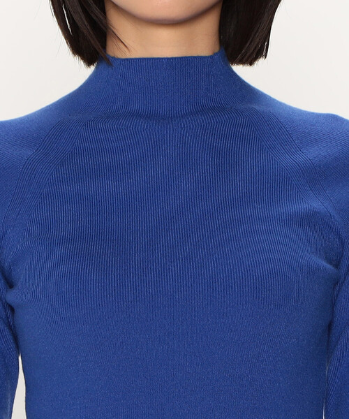 COMME CA ISM（コムサイズム）の「ベーシック　細リブ　ハイネックニット（ニット/セーター・レディース・ホワイト/ライトグレー/ブラック/ブルー・MEDIUM/LARGE）」の11枚目の写真