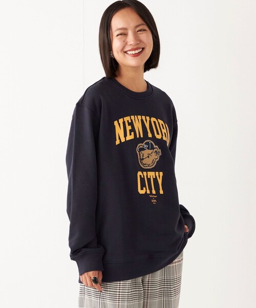 SHIPS Colors(シップス カラーズ)の「SHIPS Colors:Teddybear(R) スウエット◇(Tシャツ/カットソー・メンズ・グレー/ベージュ/ネイビー/ナチュラル/ベージュ系その他/ダークブルー/グレー系/グリーン・SMALL/MEDIUM/LARGE/X-LARGE)」の7枚目の写真