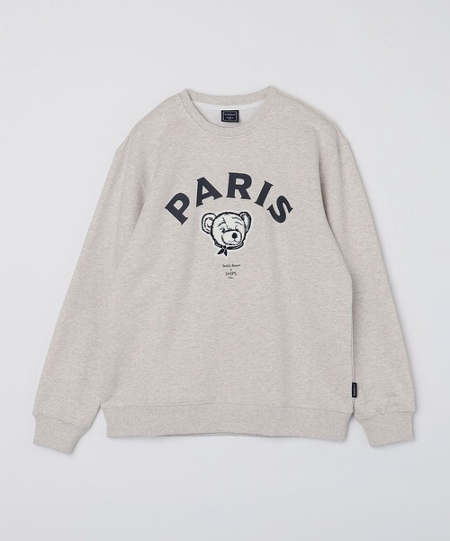 SHIPS Colors(シップス カラーズ)の「SHIPS Colors:Teddybear(R) スウエット◇(Tシャツ/カットソー・メンズ・グレー/ベージュ/ネイビー/ナチュラル/ベージュ系その他/ダークブルー/グレー系/グリーン・SMALL/MEDIUM/LARGE/X-LARGE)」の9枚目の写真