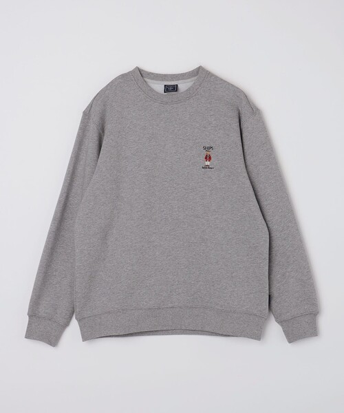 SHIPS Colors(シップス カラーズ)の「SHIPS Colors:Teddybear(R) スウエット◇(Tシャツ/カットソー・メンズ・グレー/ベージュ/ネイビー/ナチュラル/ベージュ系その他/ダークブルー/グレー系/グリーン・SMALL/MEDIUM/LARGE/X-LARGE)」の10枚目の写真