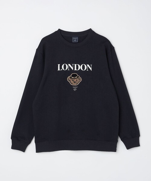 SHIPS Colors(シップス カラーズ)の「SHIPS Colors:Teddybear(R) スウエット◇(Tシャツ/カットソー・メンズ・グレー/ベージュ/ネイビー/ナチュラル/ベージュ系その他/ダークブルー/グレー系/グリーン・SMALL/MEDIUM/LARGE/X-LARGE)」の13枚目の写真