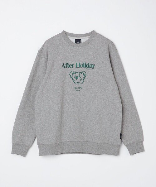 SHIPS Colors(シップス カラーズ)の「SHIPS Colors:Teddybear(R) スウエット◇(Tシャツ/カットソー・メンズ・グレー/ベージュ/ネイビー/ナチュラル/ベージュ系その他/ダークブルー/グレー系/グリーン・SMALL/MEDIUM/LARGE/X-LARGE)」の14枚目の写真