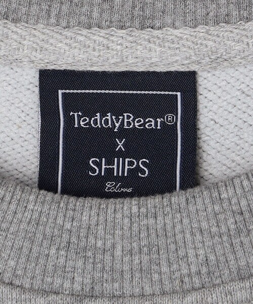 SHIPS Colors(シップス カラーズ)の「SHIPS Colors:Teddybear(R) スウエット◇(Tシャツ/カットソー・メンズ・グレー/ベージュ/ネイビー/ナチュラル/ベージュ系その他/ダークブルー/グレー系/グリーン・SMALL/MEDIUM/LARGE/X-LARGE)」の18枚目の写真