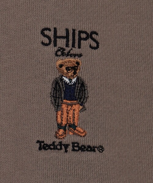 SHIPS Colors(シップス カラーズ)の「SHIPS Colors:Teddybear(R) スウエット◇(Tシャツ/カットソー・メンズ・グレー/ベージュ/ネイビー/ナチュラル/ベージュ系その他/ダークブルー/グレー系/グリーン・SMALL/MEDIUM/LARGE/X-LARGE)」の19枚目の写真