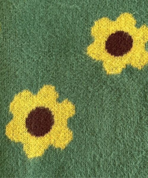 kutir（クティール）の「ふわふわフラワーカーディガン（カーディガン/ボレロ・レディース・グリーン/アイボリー/ネイビー・FREE）」の21枚目の写真