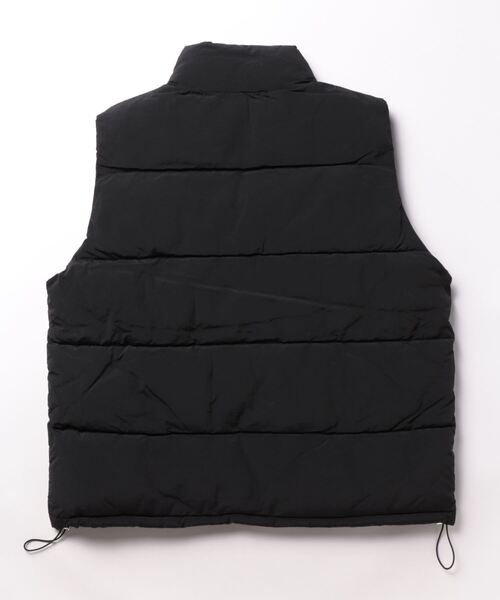 セール】ビッグシルエット ナイロン 中綿ベスト レディース（ダウン