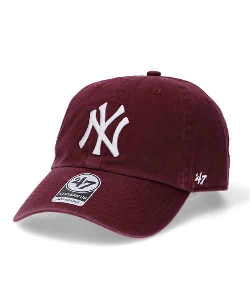 '47（フォーティーセブン）の「47 Yankees 47 CLEAN UP RGW17GWS（キャップ・メンズ・ブラック/グリーン/バーガンディー/ホワイト/ネイビー/チャコール/グレー・ONE SIZE）」の7枚目の写真