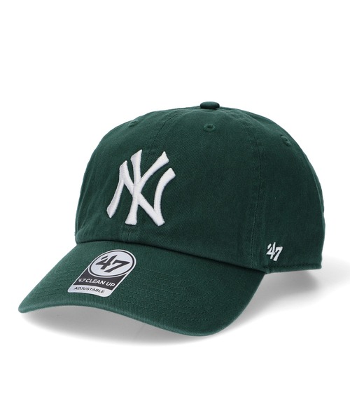 '47（フォーティーセブン）の「47 Yankees 47 CLEAN UP RGW17GWS（キャップ・メンズ・ブラック/グリーン/バーガンディー/ホワイト/ネイビー/チャコール/グレー・ONE SIZE）」の5枚目の写真