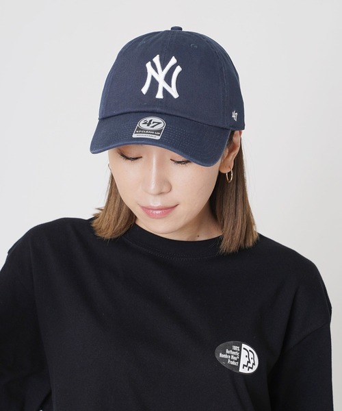 '47（フォーティーセブン）の「47 Yankees 47 CLEAN UP RGW17GWS（キャップ・メンズ・ブラック/グリーン/バーガンディー/ホワイト/ネイビー/チャコール/グレー・ONE SIZE）」の17枚目の写真