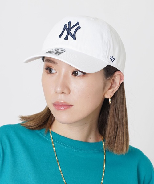 '47（フォーティーセブン）の「47 Yankees 47 CLEAN UP RGW17GWS（キャップ・メンズ・ブラック/グリーン/バーガンディー/ホワイト/ネイビー/チャコール/グレー・ONE SIZE）」の16枚目の写真