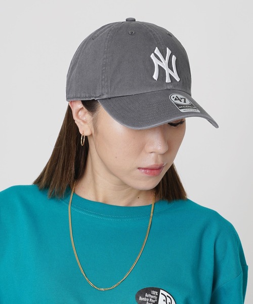 '47（フォーティーセブン）の「47 Yankees 47 CLEAN UP RGW17GWS（キャップ・メンズ・ブラック/グリーン/バーガンディー/ホワイト/ネイビー/チャコール/グレー・ONE SIZE）」の12枚目の写真