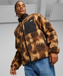 PUMA プーマ メンズ DOWNTOWN AOP シェルパ ジャケット