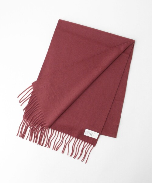 green label relaxing（グリーンレーベルリラクシング）の「ハミルトン ウール マフラー（マフラー・メンズ・ワインレッド/ロイヤルブルー/ダークグレー/モカ・FREE）」の7枚目の写真