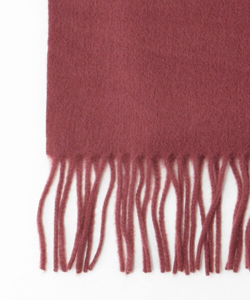 green label relaxing（グリーンレーベルリラクシング）の「ハミルトン ウール マフラー（マフラー・メンズ・ワインレッド/ロイヤルブルー/ダークグレー/モカ・FREE）」の8枚目の写真