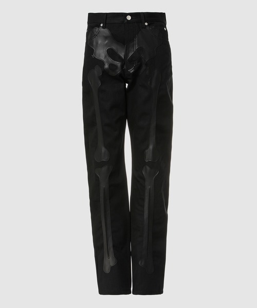 TAKAHIROMIYASHITATheSoloIst.（タカヒロミヤシタザソロイスト）の「regular fit jean.(bone)（デニムパンツ・メンズ・ブラック×ブラック/ブルー系その他/ブラック×ホワイト/ブルー系その他2・48/46）」の3枚目の写真