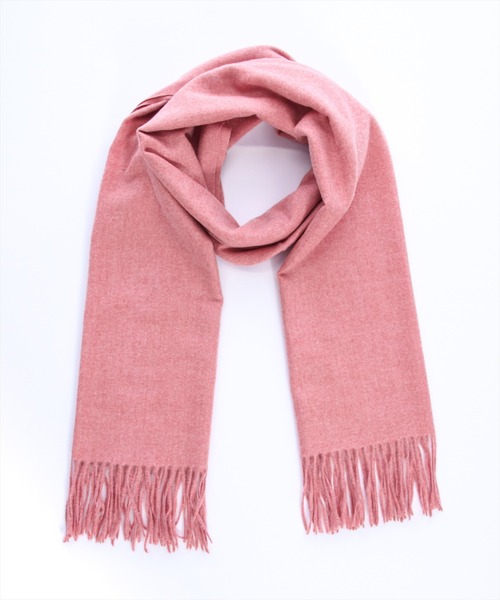 clear（クリア）の「無地ストール（ストール/ショール・レディース・グレー/オレンジ/アイボリー/グリーン/ブラック/ピンク・F）」の6枚目の写真