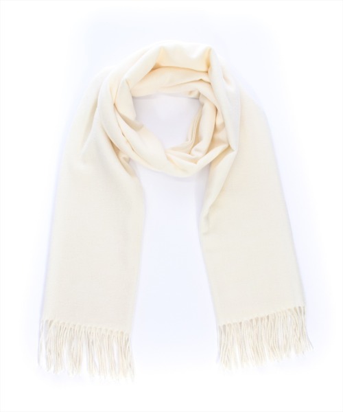 clear（クリア）の「無地ストール（ストール/ショール・レディース・グレー/オレンジ/アイボリー/グリーン/ブラック/ピンク・F）」の2枚目の写真