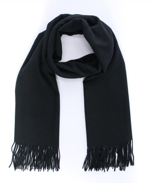 clear（クリア）の「無地ストール（ストール/ショール・レディース・グレー/オレンジ/アイボリー/グリーン/ブラック/ピンク・F）」の3枚目の写真