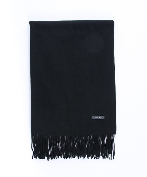 clear（クリア）の「無地ストール（ストール/ショール・レディース・グレー/オレンジ/アイボリー/グリーン/ブラック/ピンク・F）」の10枚目の写真