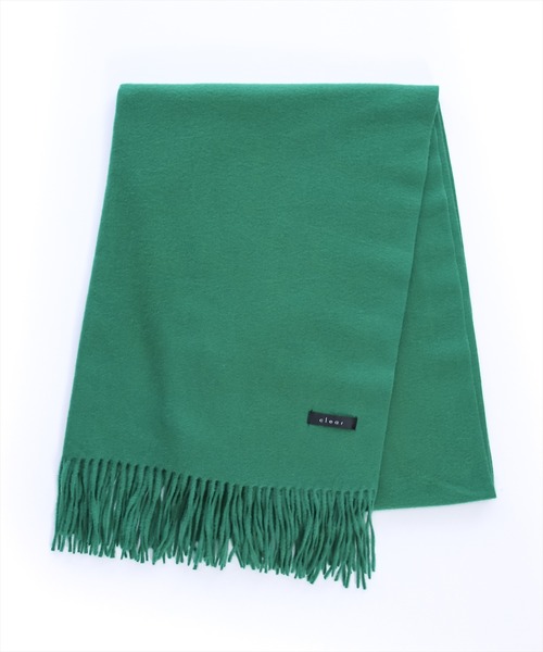 clear（クリア）の「無地ストール（ストール/ショール・レディース・グレー/オレンジ/アイボリー/グリーン/ブラック/ピンク・F）」の13枚目の写真