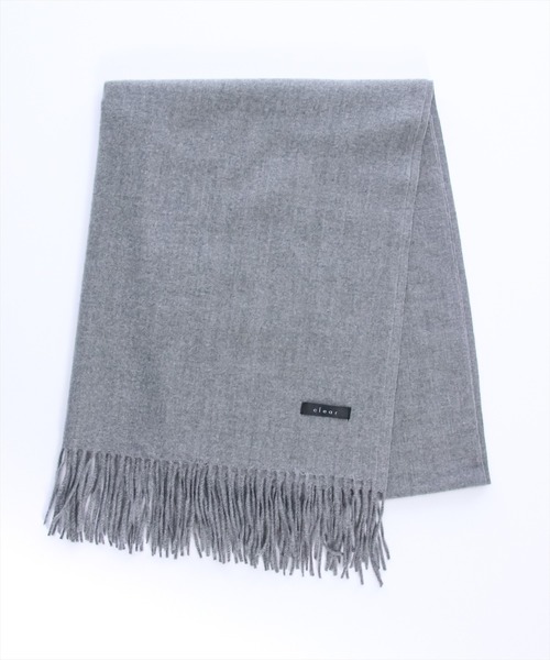 clear（クリア）の「無地ストール（ストール/ショール・レディース・グレー/オレンジ/アイボリー/グリーン/ブラック/ピンク・F）」の11枚目の写真