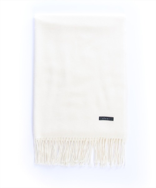 clear（クリア）の「無地ストール（ストール/ショール・レディース・グレー/オレンジ/アイボリー/グリーン/ブラック/ピンク・F）」の8枚目の写真