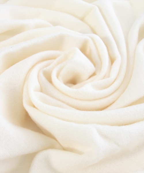 clear（クリア）の「無地ストール（ストール/ショール・レディース・グレー/オレンジ/アイボリー/グリーン/ブラック/ピンク・F）」の21枚目の写真