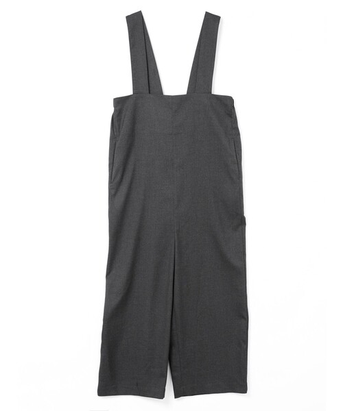 MidiUmi（ミディウミ）の「MidiUmi オールインワン（つなぎ/オールインワン・レディース・チャコールグレー/ブラック/グレー・FREE）」の2枚目の写真