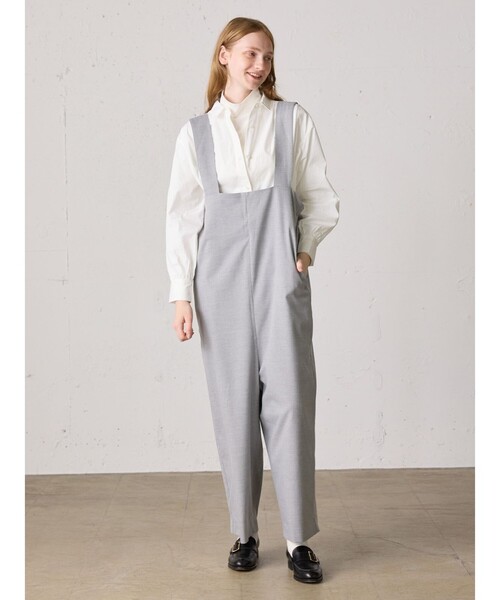 MidiUmi（ミディウミ）の「MidiUmi オールインワン（つなぎ/オールインワン・レディース・チャコールグレー/ブラック/グレー・FREE）」の13枚目の写真