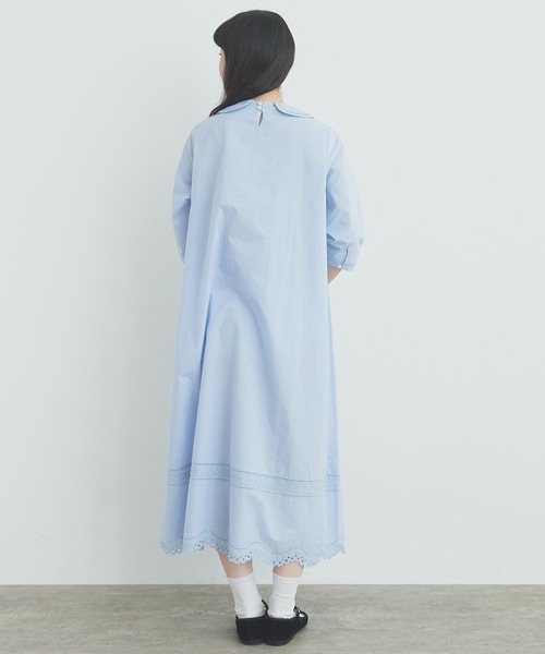 bulle de savon　ビュルデサボン　レースジレ付き　ワンピース　ロング bulle de savon（ビュルデサボン）の「○くるくるレース