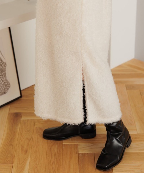 flower（フラワー）の「プードルキャミワンピース（ワンピース・レディース・ブラック/アイボリー・FREE）」の21枚目の写真