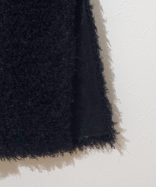 flower（フラワー）の「プードルキャミワンピース（ワンピース・レディース・ブラック/アイボリー・FREE）」の5枚目の写真