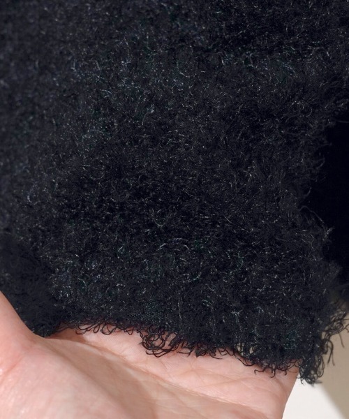 flower（フラワー）の「プードルキャミワンピース（ワンピース・レディース・ブラック/アイボリー・FREE）」の6枚目の写真