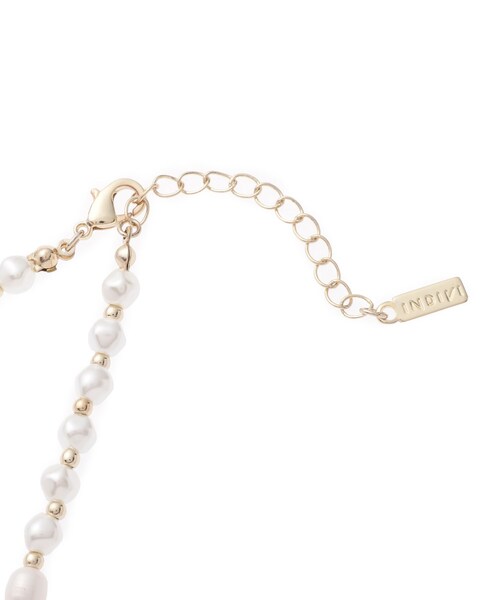 INDIVI（インディヴィ）の「◆【淡水パール】パールショートネックレス（ネックレス・レディース・シルバー系4/ゴールド系4・00）」の5枚目の写真