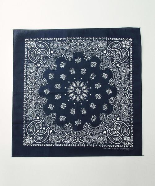 Another Edition(アナザーエディション)の「◆HAV A HANK◆バンダナ/HAV A HANK BANDANNA(バンダナ/スカーフ・レディース・ホワイト/ダークグレー/レッド/ネイビー/ベージュ/その他1/グレー/ワインレッド/イエロー/ライトグレー/ケリー・フリー)」の8枚目の写真