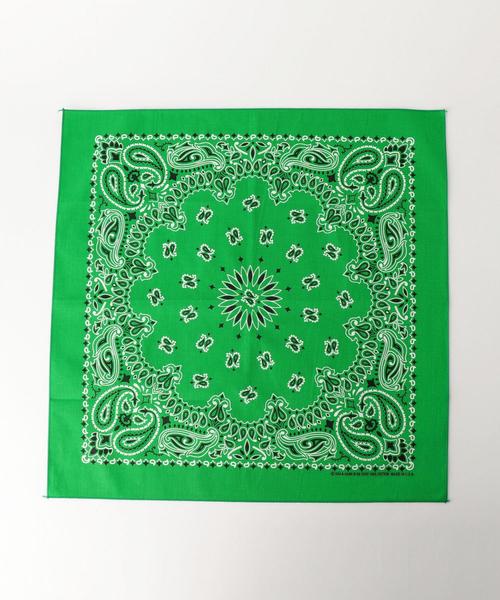 Another Edition(アナザーエディション)の「◆HAV A HANK◆バンダナ/HAV A HANK BANDANNA(バンダナ/スカーフ・レディース・ホワイト/ダークグレー/レッド/ネイビー/ベージュ/その他1/グレー/ワインレッド/イエロー/ライトグレー/ケリー・フリー)」の7枚目の写真