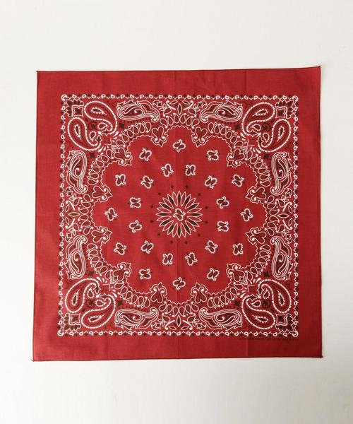 Another Edition(アナザーエディション)の「◆HAV A HANK◆バンダナ/HAV A HANK BANDANNA(バンダナ/スカーフ・レディース・ホワイト/ダークグレー/レッド/ネイビー/ベージュ/その他1/グレー/ワインレッド/イエロー/ライトグレー/ケリー・フリー)」の10枚目の写真