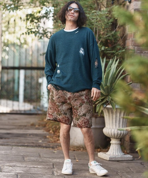 CAMBIO（カンビオ）の「mp12004- Botanical Pattern Gobelin Short