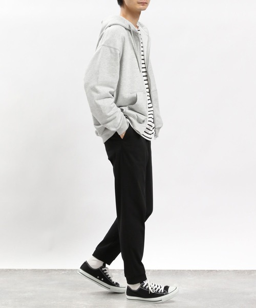 GLOBAL WORK Smile Seed Store(グローバルワーク スマイルシードストア)の「ドライ裏毛ジップパーカー/984043(パーカー・メンズ・グレー/ネイビー/ブラック・SMALL/MEDIUM/X-LARGE/LARGE)」の22枚目の写真