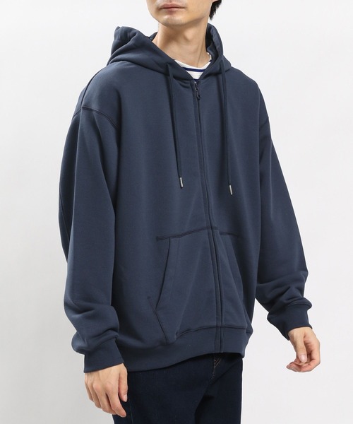 GLOBAL WORK Smile Seed Store(グローバルワーク スマイルシードストア)の「ドライ裏毛ジップパーカー/984043(パーカー・メンズ・グレー/ネイビー/ブラック・SMALL/MEDIUM/X-LARGE/LARGE)」の10枚目の写真