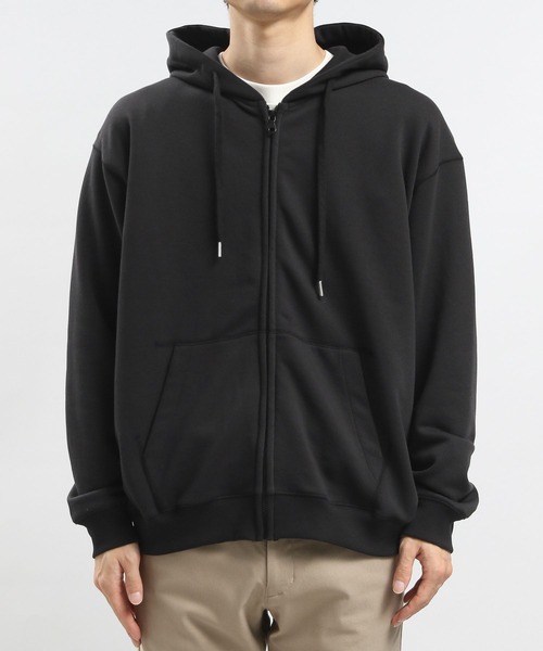 GLOBAL WORK Smile Seed Store(グローバルワーク スマイルシードストア)の「ドライ裏毛ジップパーカー/984043(パーカー・メンズ・グレー/ネイビー/ブラック・SMALL/MEDIUM/X-LARGE/LARGE)」の11枚目の写真