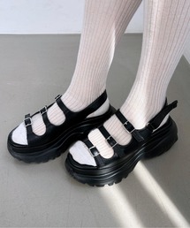 Heather | ボリュームソールベルトサンダル　996676(サンダル)