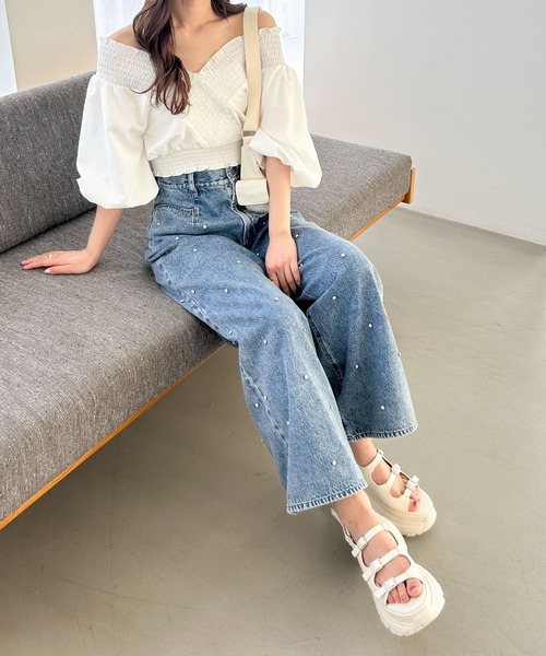 Heather（ヘザー）の「ボリュームソールベルトサンダル　996676（サンダル・レディース・アイボリー/ブラック・M/L）」の22枚目の写真