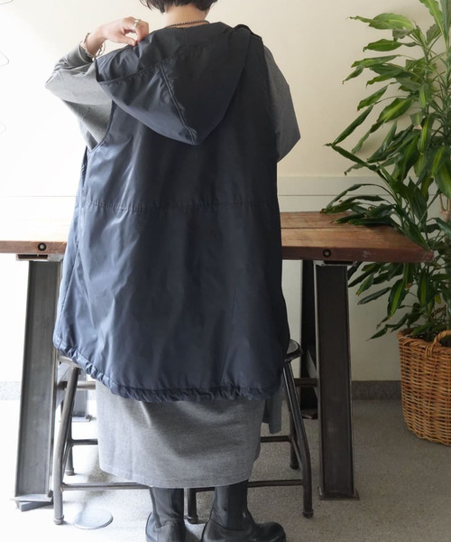 セール】タフタナカワタ フードベスト（ブルゾン）｜JOURNAL STANDARD